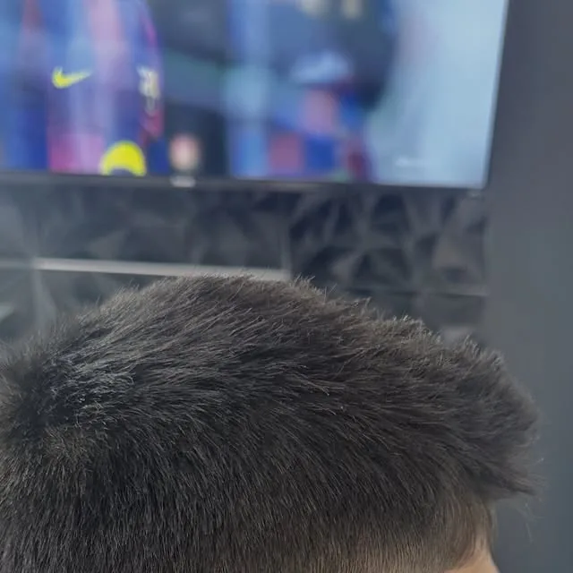 A clean fade